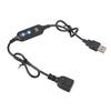 USB-таймерный кабель с регулируемой функцией таймера от 1 до 12 часов, шнур питания, подходит для светодиодных светильников и вентилятора