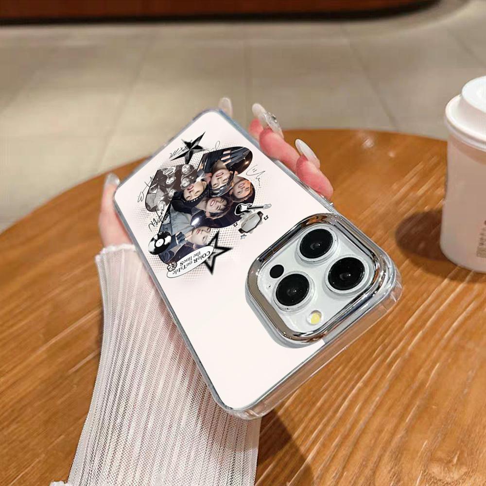 Чехол для телефона Kpop Music C-CORTIS для iPhone 17 16 15 14 13 12 11 Pro Max Xr Air Plus Силиконовый чехол Серебристый чехол с жесткой оболочкой