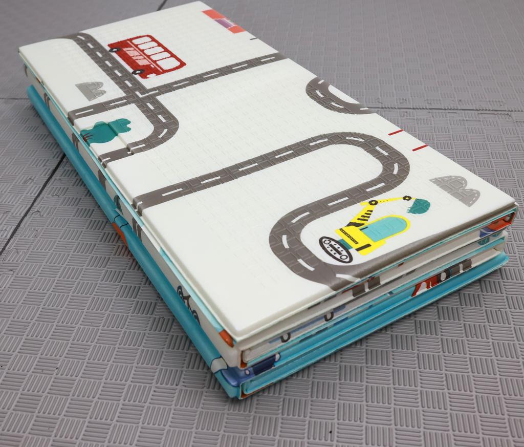 Складной коврик 200x180x1см - лес/дорога