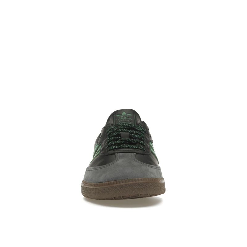 Adidas Samba OG Black Green Женские кроссовки Core-Black Grey-Six IE6520