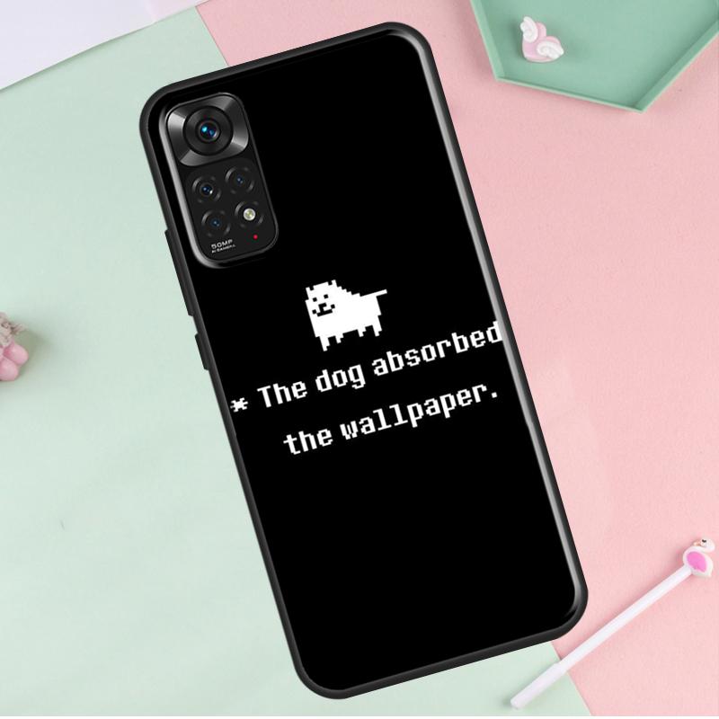 Чехол Undertale надоедливая собака для Redmi Note 12 Pro Plus для Redmi Note 10 8 9 11 Pro 12S 11S 10S 9S 9C 10C 12C чехол