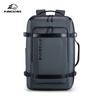 Kingsons 35 L Large Capacity Eaqual To 20-inch Suitcase Multi-functional Portable Men Backpack For 17 Inch Laptop Black/Blue