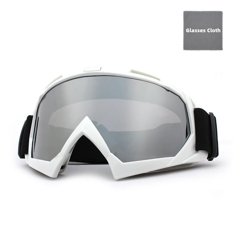 Motorcycle Goggles Motocross Glasses MTB ATV MX Off-road Goggles Mask Removable Lenses Windproof UV Protection Outdoor Cycling