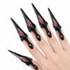 5Pcs Dark Aesthetic Claw Nail Rings Gothic Finger Guards Jewelry Accessory Fingertip Ring  Cosplay