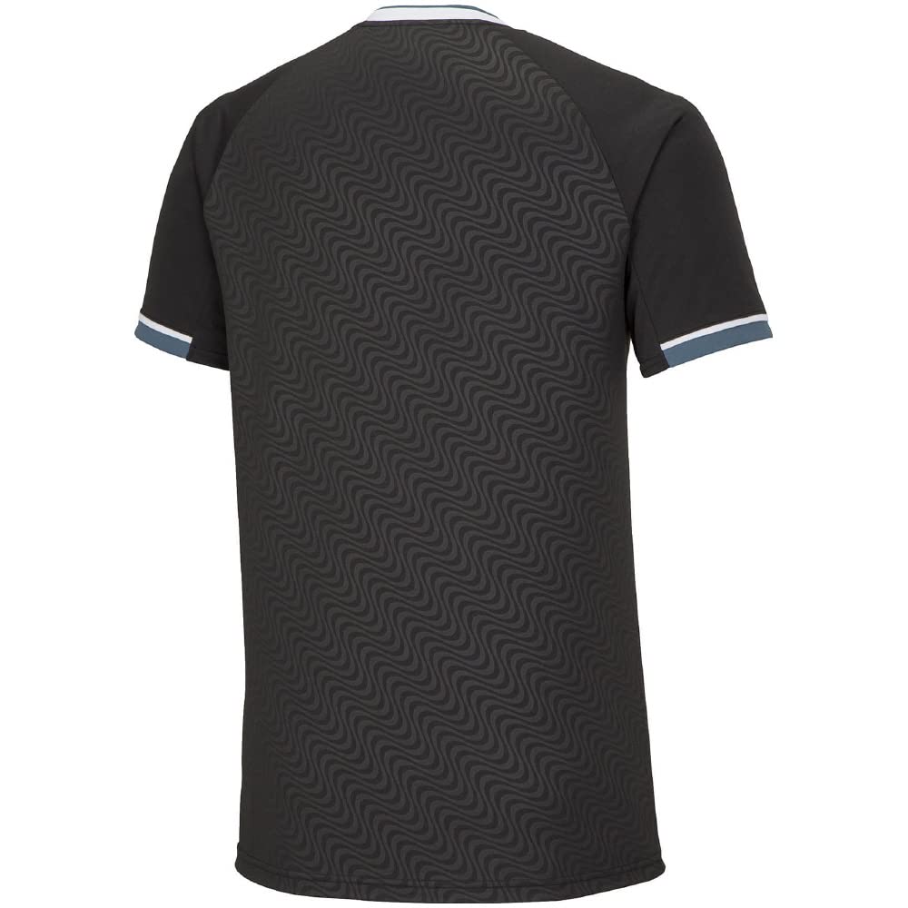 Теннисная одежда Solar Cut Game Shirt Short Sleeve Easy to Move 62JAA031 Black M [Mizuno]