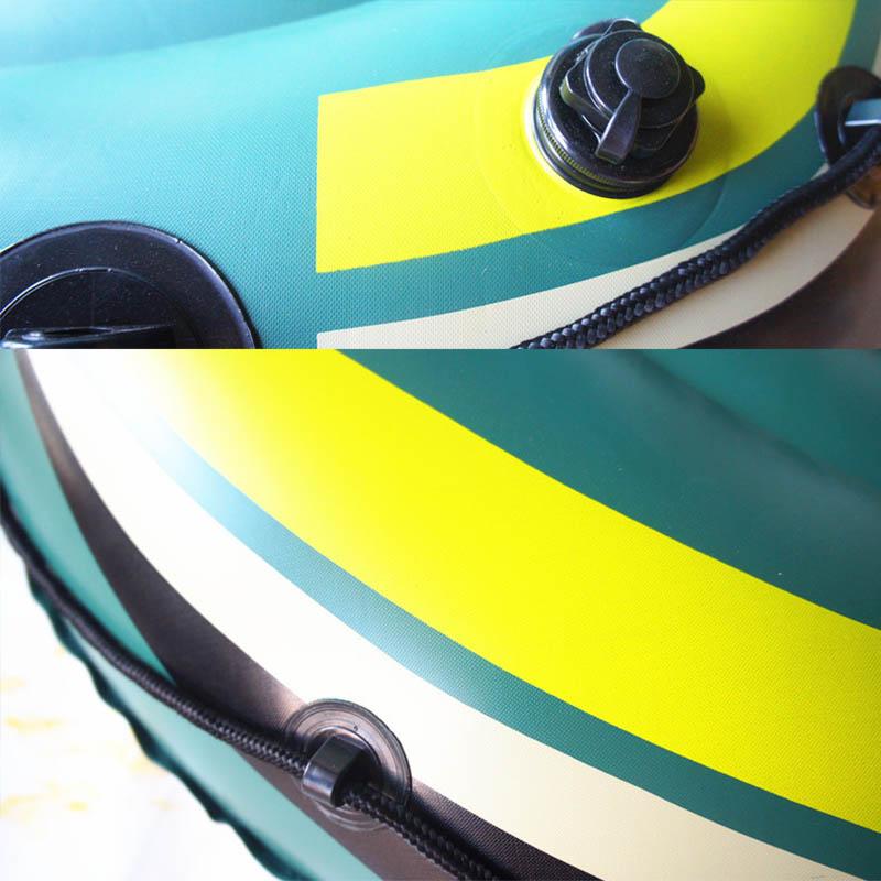 Двойная надувная лодка Надувная лодка из ПВХ Резиновая лодка Утолщенная рыбацкая лодка Каяк