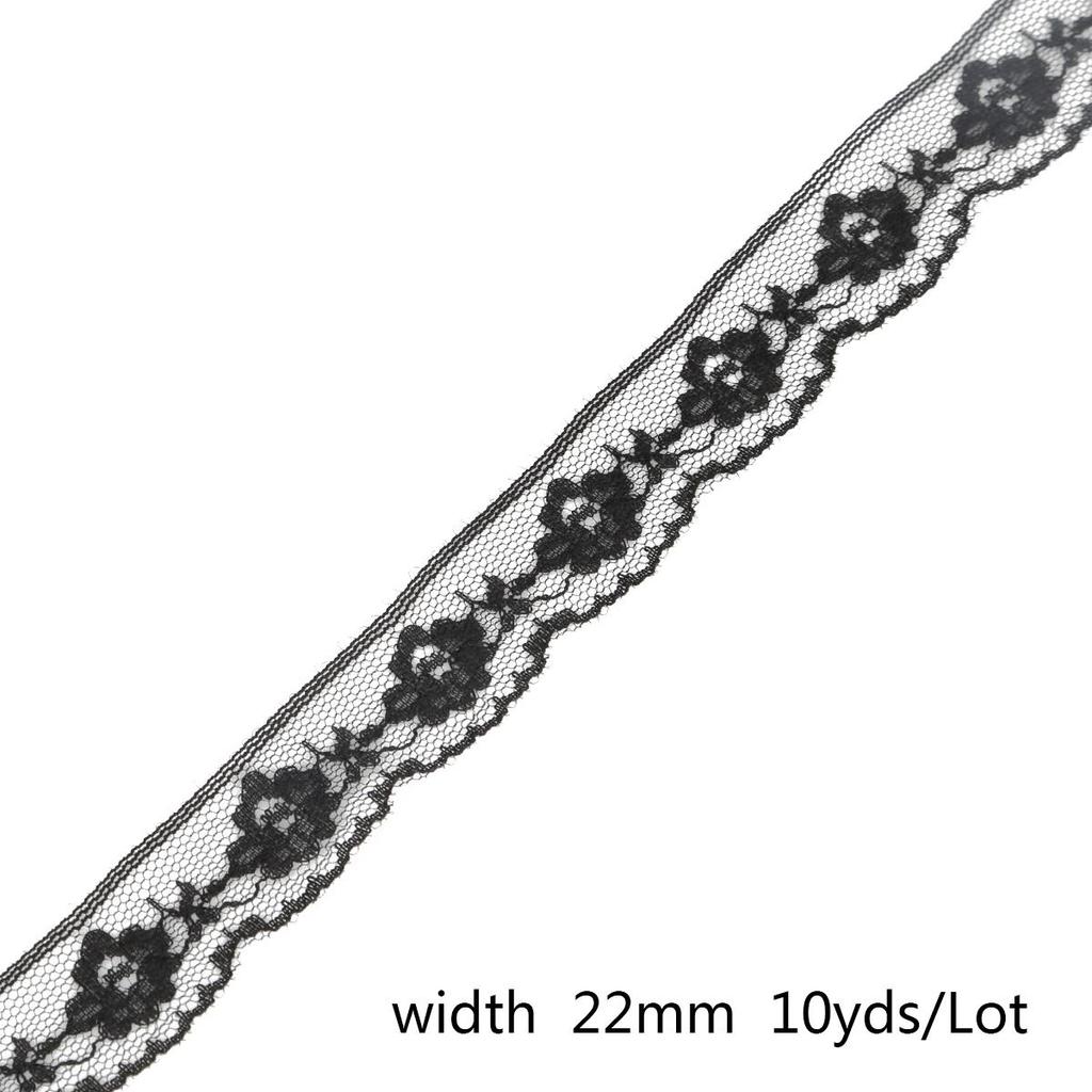 10 ярдов красивая кружевная лента для одежды, свадебное украшение, аксессуары для рукоделия «сделай сам»