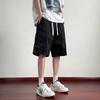 Мужские летние быстросохнущие шорты, эластичный пояс, карман, модная уличная одежда, дышащие, с ощущением прохлады, мужские повседневные шорты