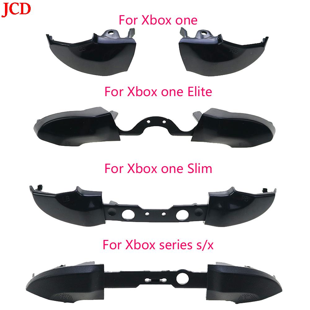 JCD 10 шт. Для игрового контроллера Xbox one Series X S Elite Кнопка-бампер RB LB Курки Комплект для модификации Запасные детали для ремонта Аксессуары