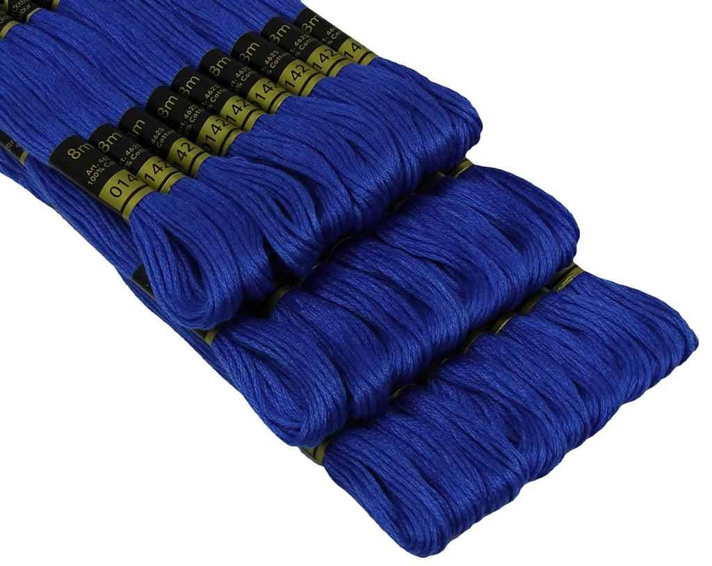 IBA Indianbeautifulart вышивка крестиком ручная вышивка нитью многожильный хлопок ремесло швейная мулине 25 мотков-изумруд