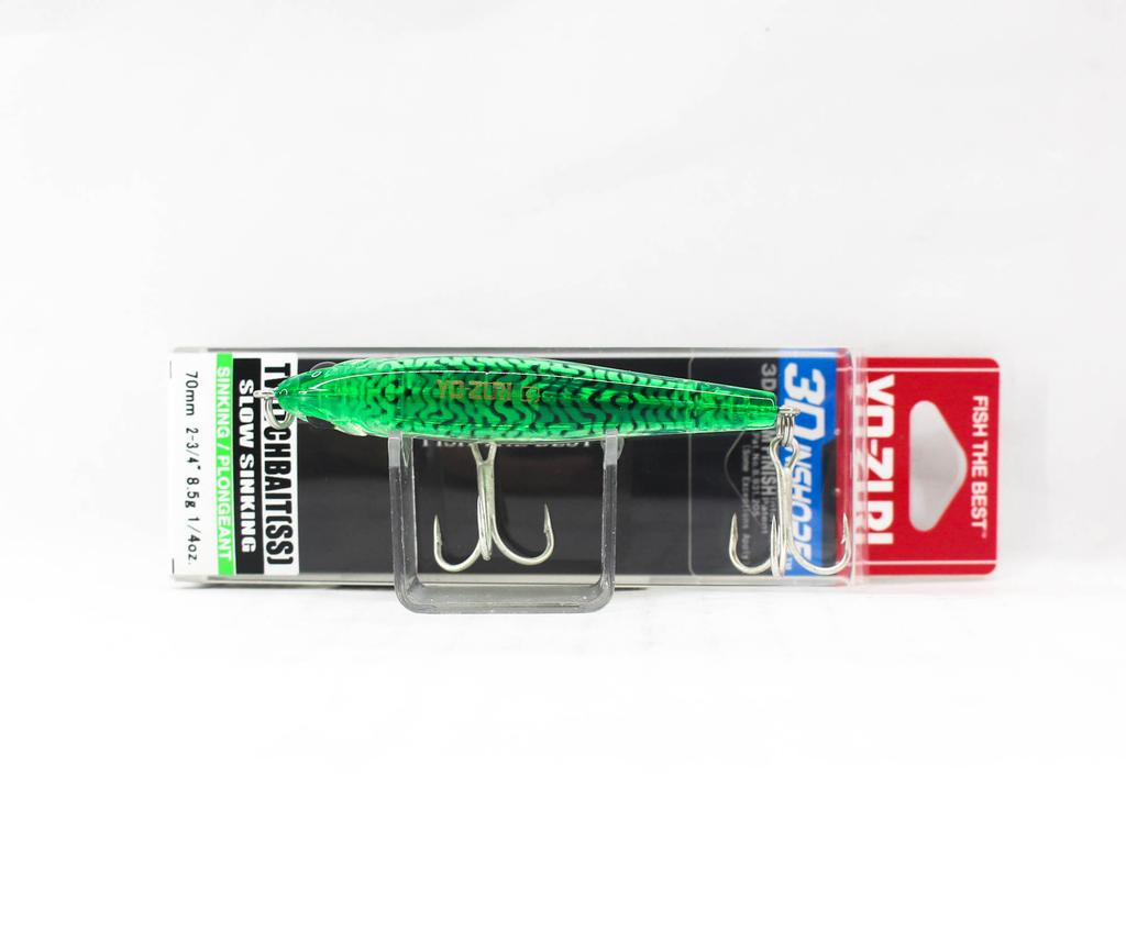 Yo Zuri Duel 3D Inshore Twitchbait 70SS медленно тонущий блесна R1207-HGM (6985)