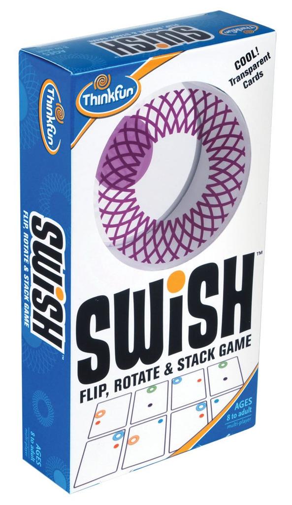 Thinkfun Swish Transparent Card Game (1, Classic) - -