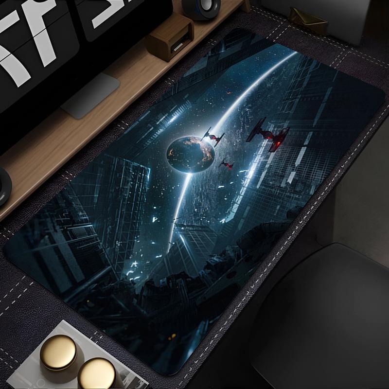 Mouse Pad Gaming Star Wars Spacecraft New Mousepad MousePads Generous Table Keyboard Pad NonSlip Soft Computer Desk Mat