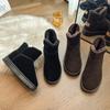 Модные новые классические утолщенные пушистые женские зимние сапоги, удобные теплые ботильоны, женская зимняя обувь, массивные ботинки Mujer