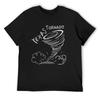 Texas Tornado T-Shirt Tees Graphic T Shirt Vintage Mens Funny T Shirts