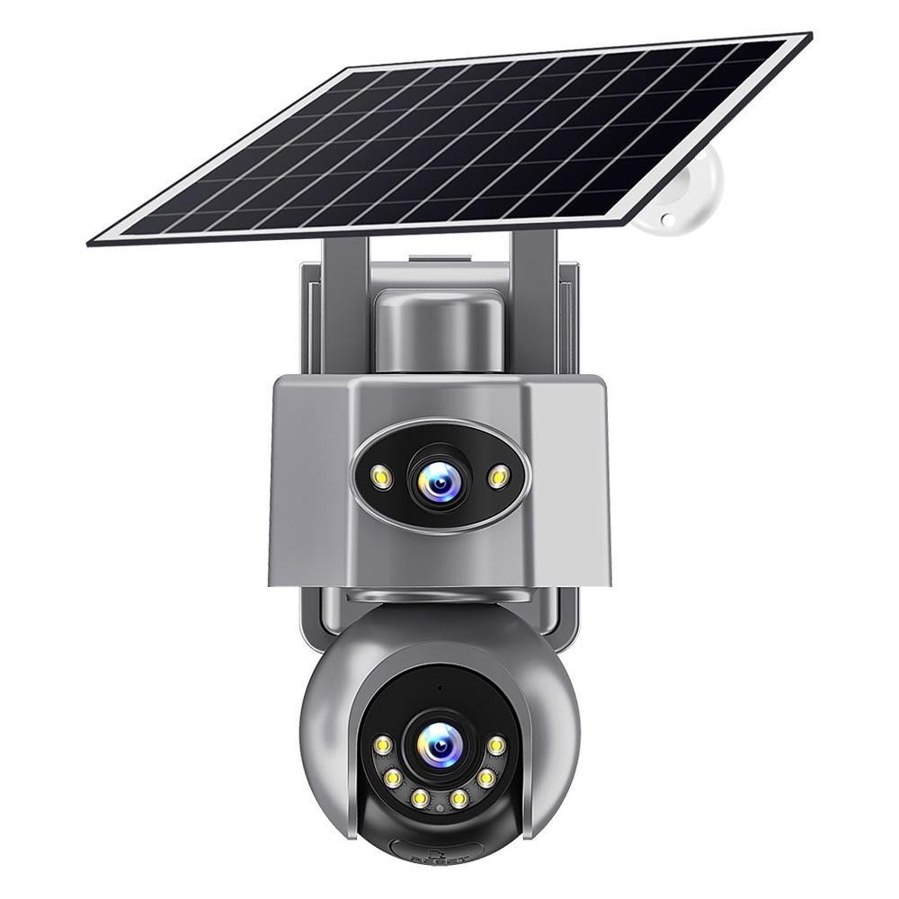 V380Pro Solar 4G HD Low-Power Dual Screen Remote Dialogue Camera