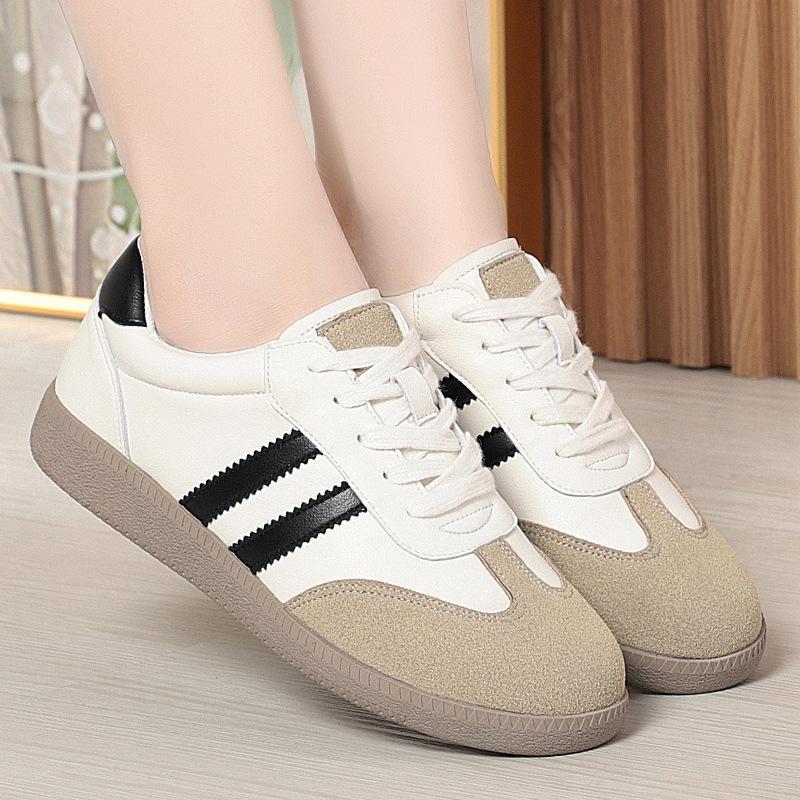 Летние белые кроссовки Dexun Unisex: Повседневные, мягкие, универсальные модные балетки