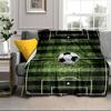 Basketball On Fire And Ice Blanket Flannel Blanket for bed, sofa, Camping, Hiking, Picnic Essentials, gift for family Fan gifts