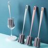 Long Handle Sponge Cup Brush Cleaning Glass Milk Bottle Mug Coffe Tea Cup Bowls Scrubber Washing Clean Brush Kitchen Tool