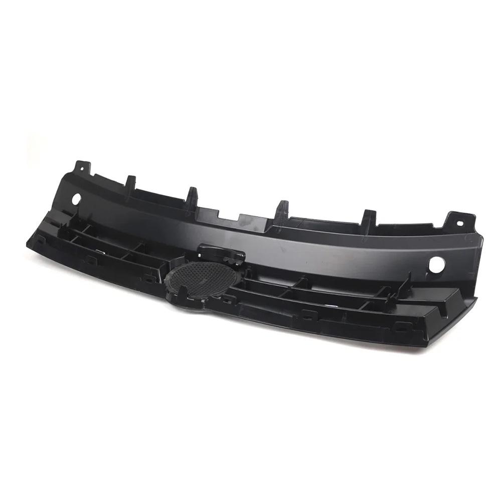 Car Front Bumper Grille Marked Grille Single Silver Dumb Black Grill For Golf 2015-1017 Exterior Parts