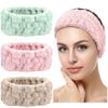 Spa Headbands for Washing Face or Facial, Set of 2 Skincare Headbands, Terry Cloth Headband Wash Combo ,Hairband