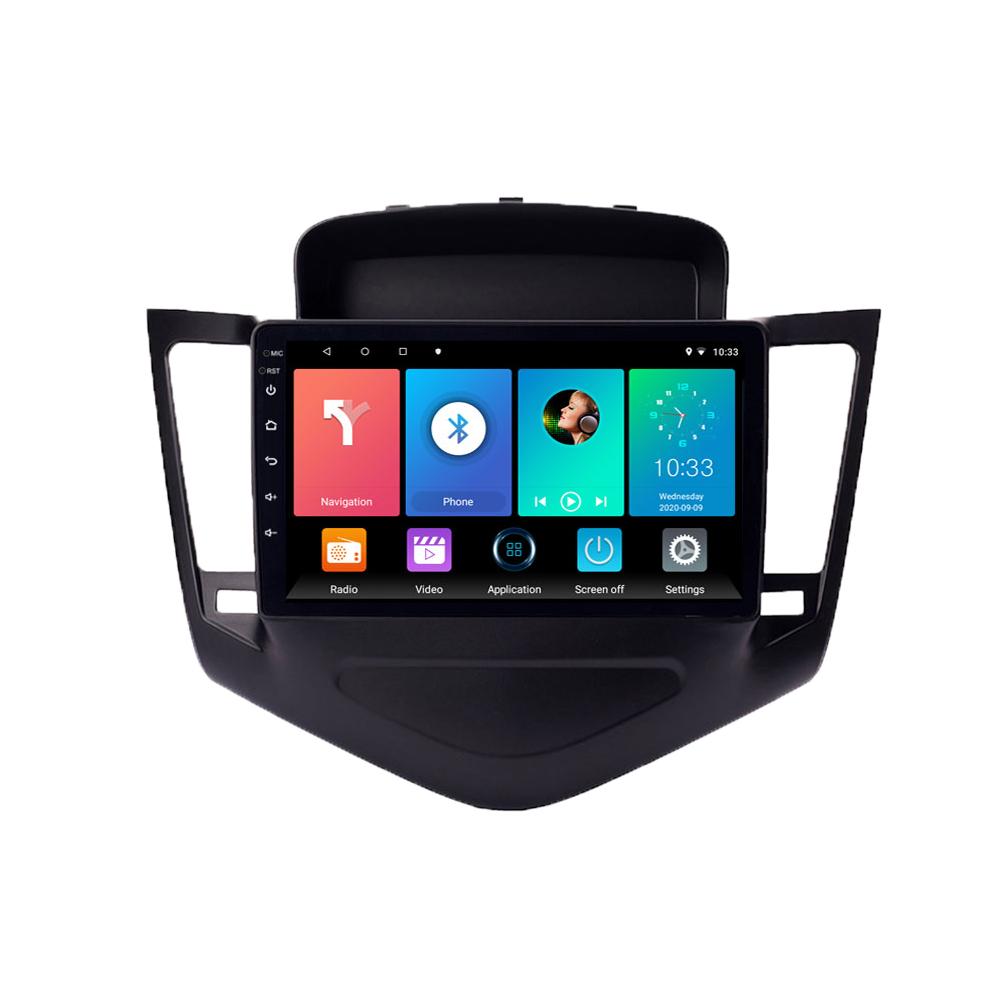 Android Car Radio For Chevrolet Cruze 2008-2012 Мультимедийный проигрыватель Головное устройство Стерео GPS Навигация BT WIFI 1+16 ГБ