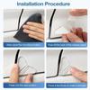Thickened Door Edge Protection Cover Anti-collision Anti-Scratch Stickers  Vehicle Protection