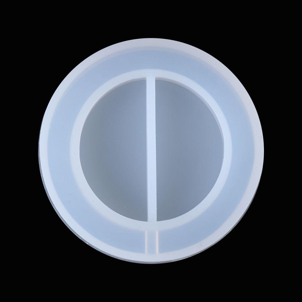 UV Epoxy Crystal Pendant Quicksand Silicone Mould Hanging Tags Key Chain Molds Shaker Resin Mold