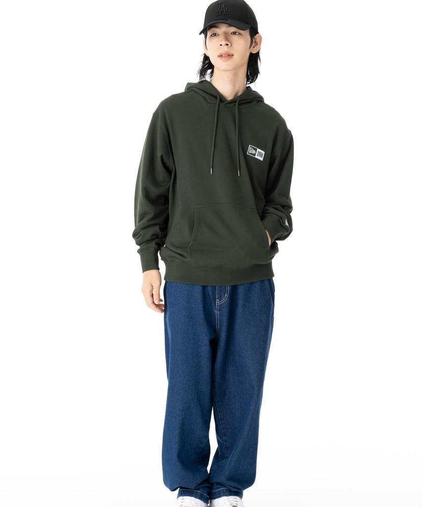 NEW ERA PARKER Box Logo ONSPOTZ Exclusive Dark Seaweed S Sweat Pullover Hoodie