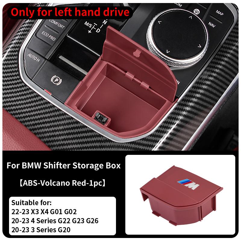 2025 Hot Car Front Central Console Storage Box Organized Container Accessories For BMW 3 Series 4 Series G20 G22 G26 G32 X1 X2 G