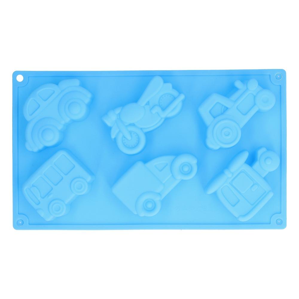 Food-Grade Silicone Silicone Car Mold Non-Stick Surface Cake Mold Durable Vehicle Mold Cake Making