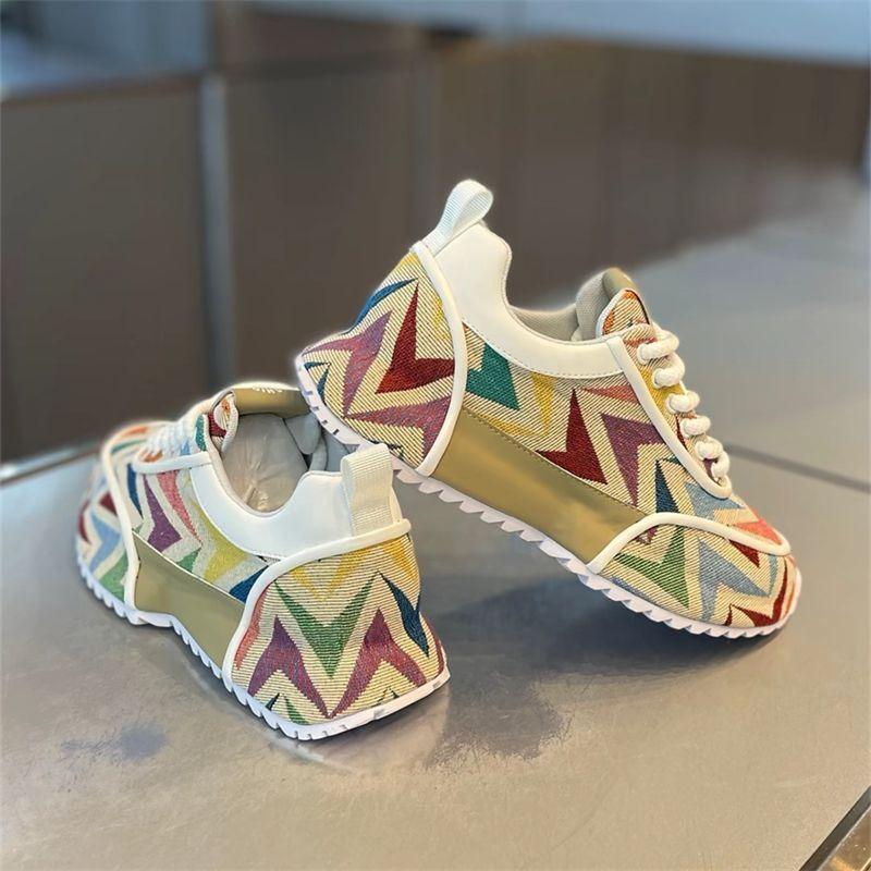 Модные Красивые Трендовые Мужские Туфли Лето Новые Вышитые Тканевые Дышащие Удобные Повседневные Кроссовки Большой размер 39-47