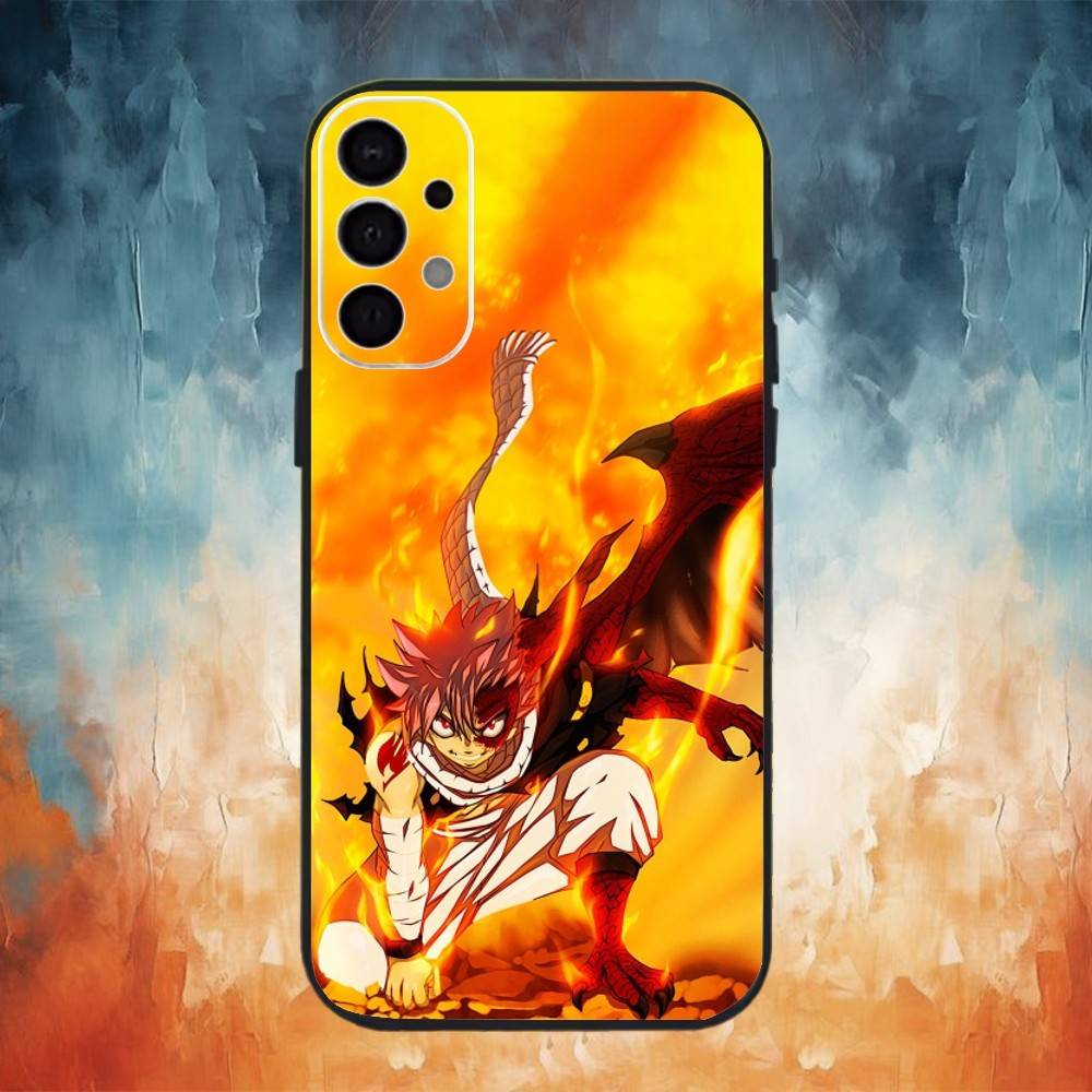 Аниме F-Fairy Комиксы TailS Чехол для телефона Samsung S25,S24,S21,S22,S23,S30,Ultra,S20,Plus,Fe,Note,10,9,5G Черный Чехол