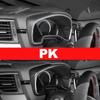 Для Honda crv CR-V 2017 2018 2022 ABS отделка приборной панели автомобиля прибор навигационная накладка рамка крышка аксессуары