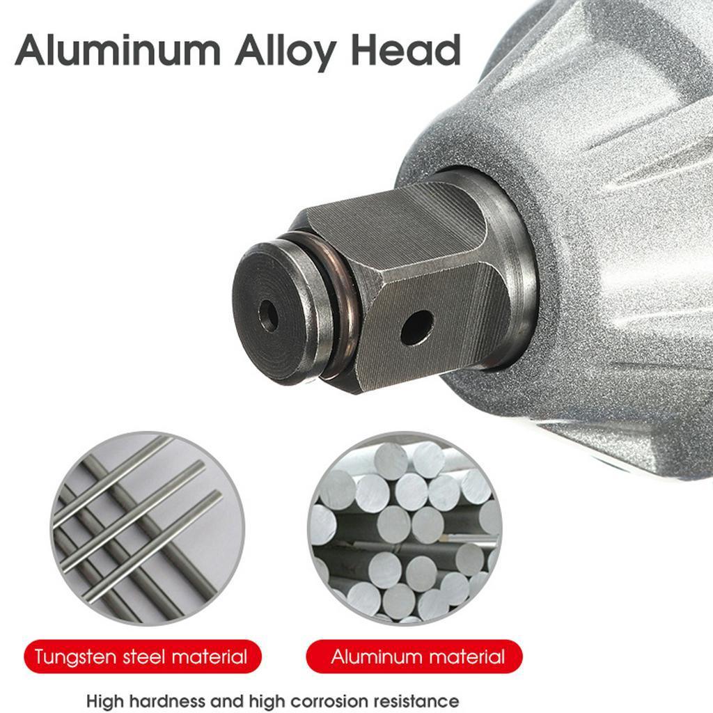 Аккумуляторный электрический ударный гайковерт 630 Нм Пистолет с погремушкой и гайкой Бесщеточный электроинструмент с литий-ионным аккумулятором