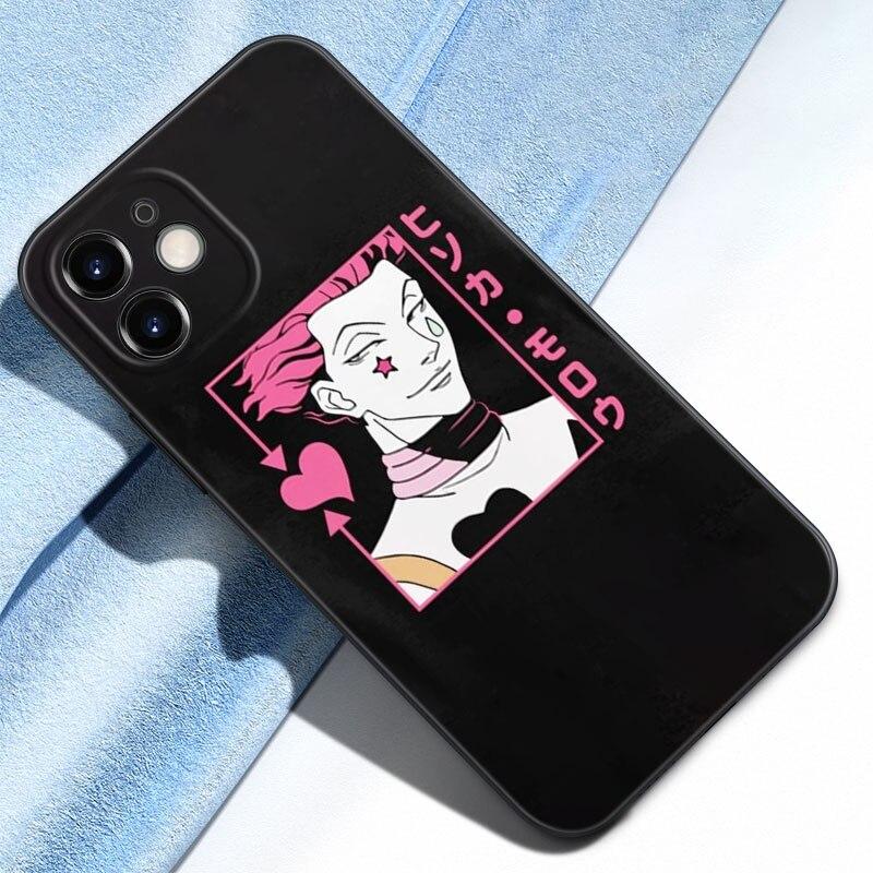 Чехол для телефона «Аниме Hunter x Hunters» для Apple iPhone 12 13 Mini 11 Pro Max XR X XS MAX 8 7 6S 6 Plus SE 5S 5 2020, черный чехол