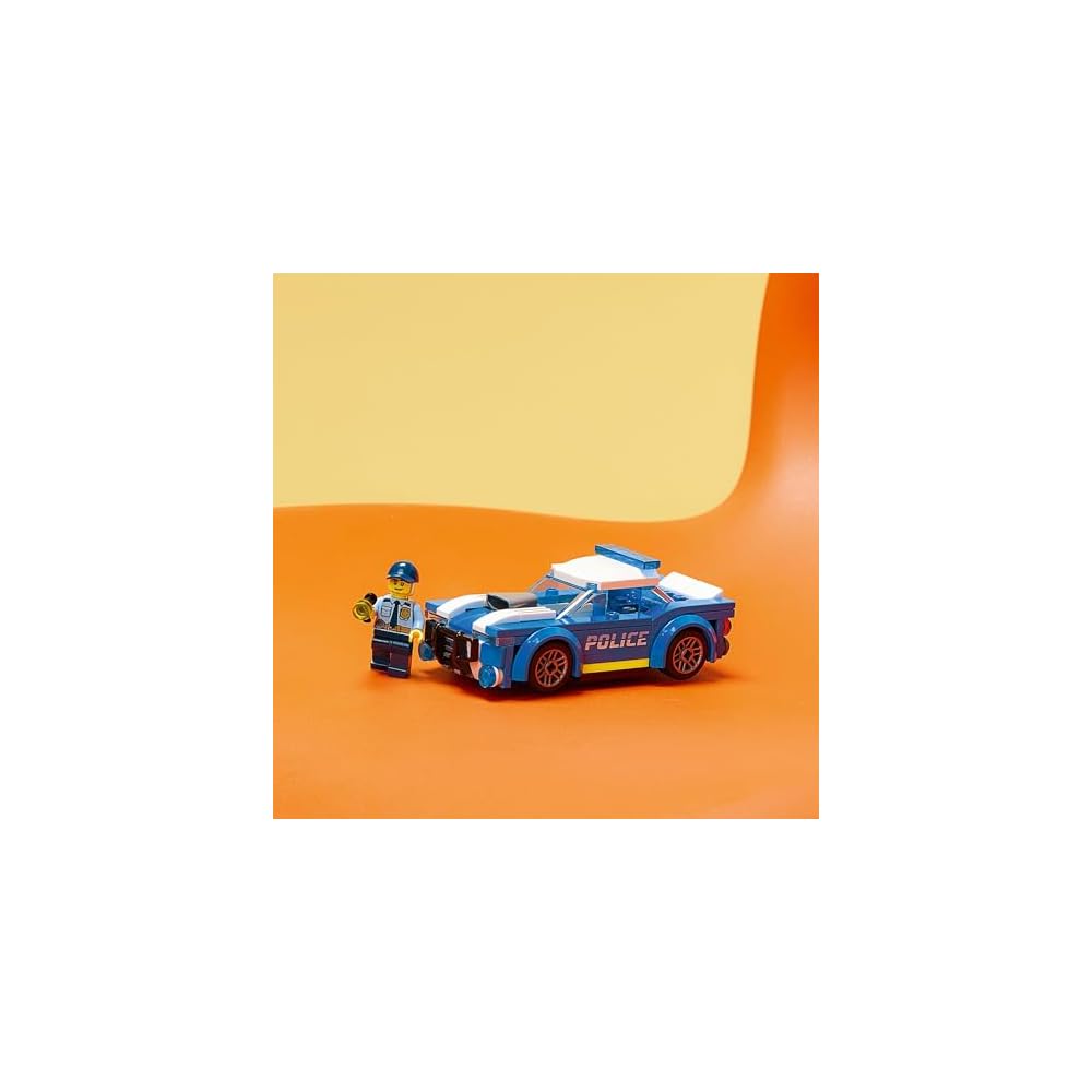 Конструктор LEGO City Полицейская машина для детей 5-8 лет, развивающий автомобиль 60312