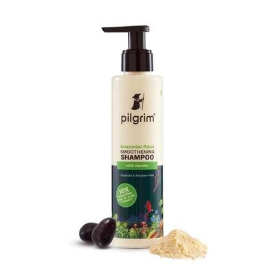 Pilgrim Patuá & Keratin Hair SMOOTHENING SHAMPOO для сухих волос | Шампунь без парабенов для женщин и мужчин | Шампунь для разглаживания волос | 200 мл