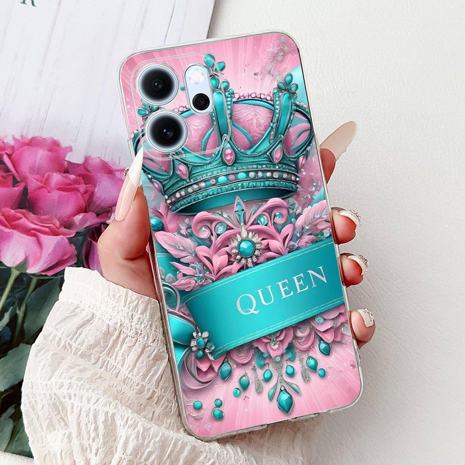 For Cover OPPO Reno 14F 2025 Case Reno14F Popular Bamboo Bowknot Soft Silicone Clear TPU Bumper For OPPO Reno14 F CPH2743 Shells