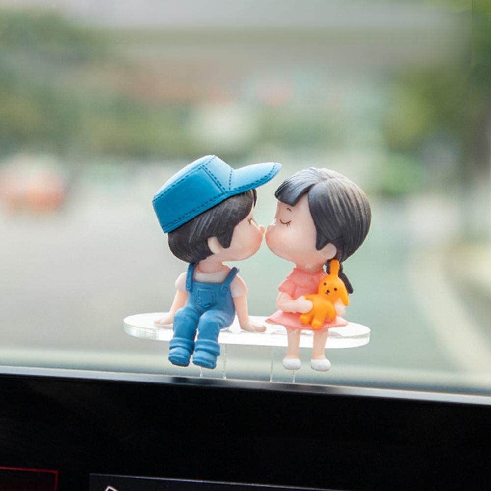 Украшение центральной консоли автомобиля Бог богатства Синяя пара Скейтборд База Мультистиль Скейтборд Рельс Украшение автомобиля Интерьер автомобиля