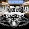 Black and white goat head Pattern Bedding,Quilt Set Quilt Cover Pillowcase Home Birthday Gift (1*duvet cover+2*pillowcase,without core)ZSJT0917208