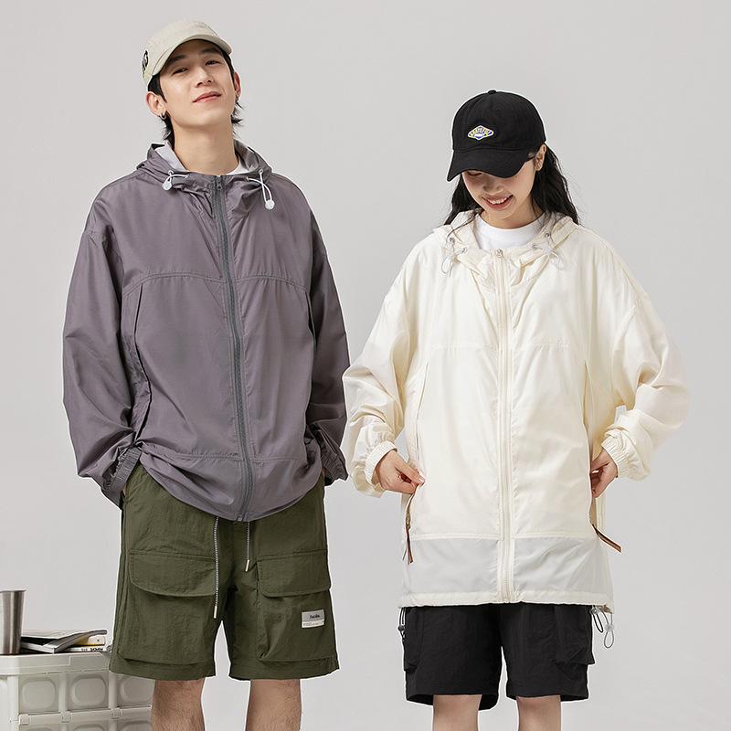 Upf50+ Outdoor Ice Silk Солнцезащитная одежда для мужчин и женщин Летняя защита от УФ-излучения Легкая дышащая защитная одежда для рыбалки