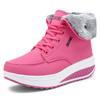 High Ankle Snow Sneakers Sport Woman Anti -Skid Winter Plus Plush Women 'S Walking Shoes with Fur Thermal Footwear for Women