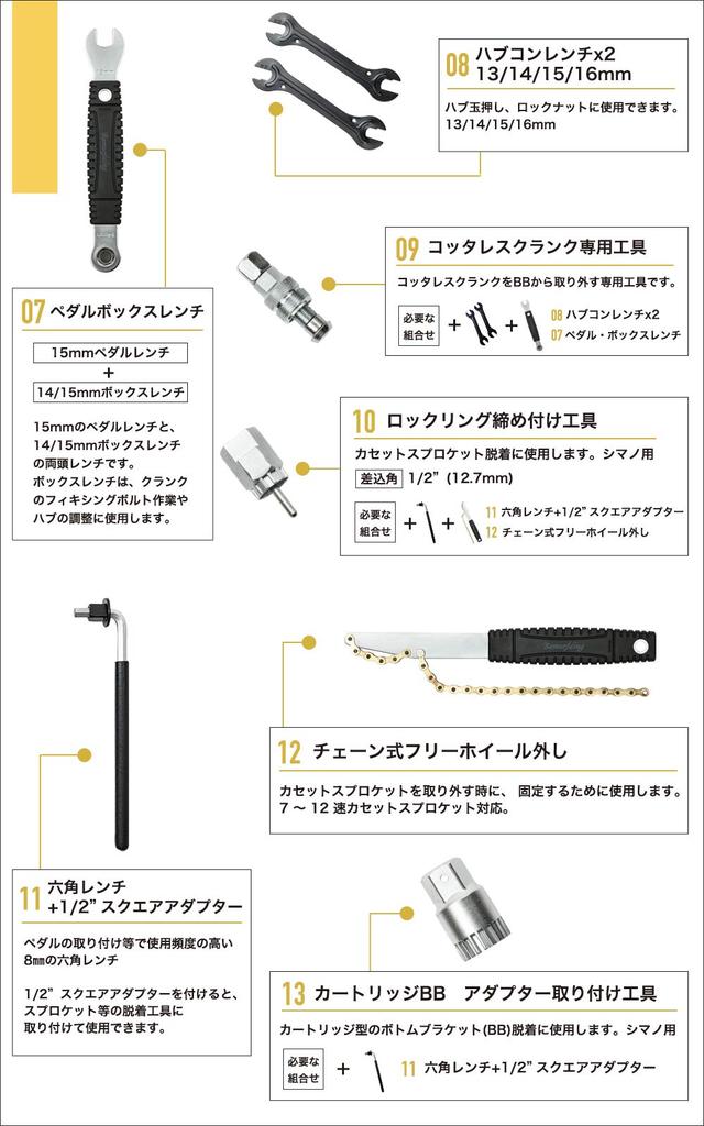 Инструмент для соединения и кусачки для проволоки, а также набор инструментов для велосипеда Samuriding, обслуживание шоссейного велосипеда, совместимый с Shimano рычаг для шин [в комплект не входит] SIG-BX001