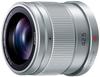 Panasonic Lumix G POWER Silver Single Focus Medium Telephoto Lens for Micro Four Thirds 42.5mm/ F1.7 ASPH./ O.I.S. H-HS043-S