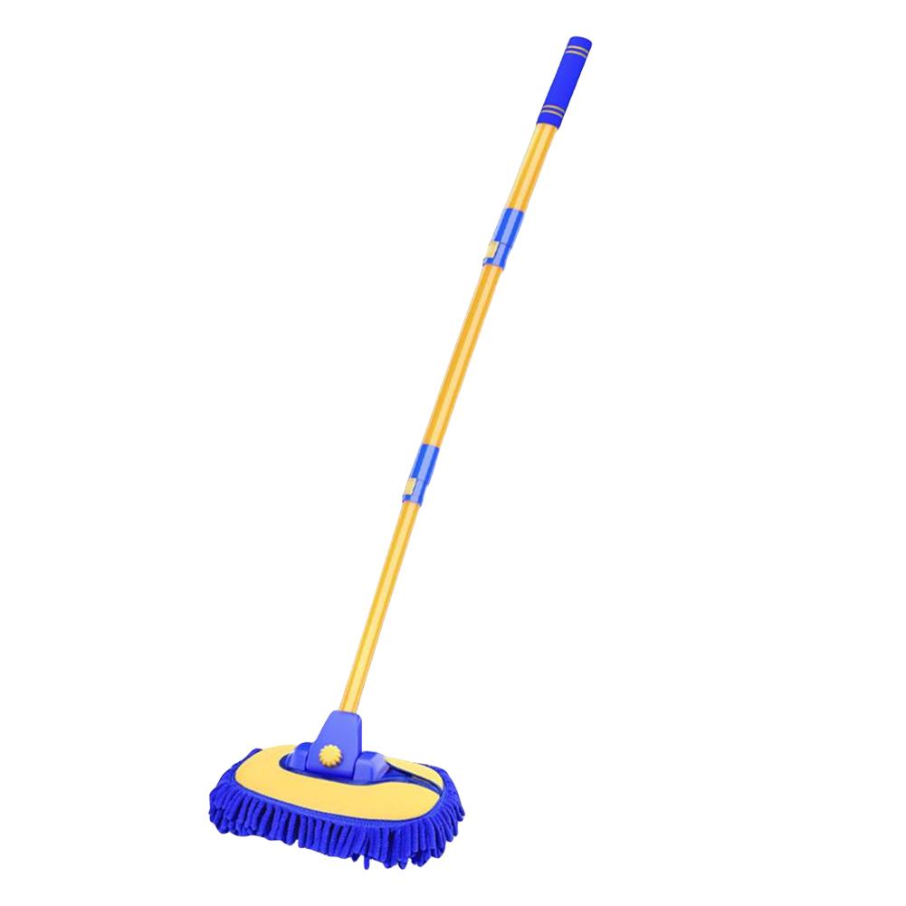 Auto Washing Mop Telescoping Auto Detailing Mop Long Handle Vehicle Care Cleaner Chenille Car Maintenance Tools