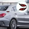 Car Eye Sticker, Scary Eyes Reflective Decal Mirror Cover,Scary Eyes Reflective Car Sticker Cover