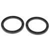2PCS Car Audio Stereo Speaker Adaptor Rings 7in OD 5.5in ID Mounting Brackets Universal Modification