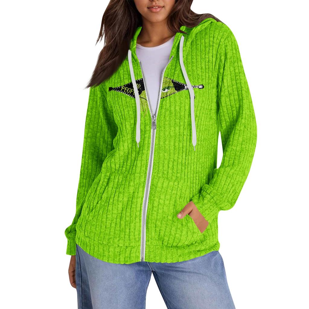 Hoodies For Women Trendy Tops Casual Fall Fashion Long Sleeve Sweatshirt With Pockets Pullover Lightweight