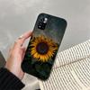Чехол для телефона с изображением подсолнуха и бабочки для Xiaomi Redmi note 13 12 Pro 11S 11 10 Pro 10S 12S Redmi 10 9C 13C